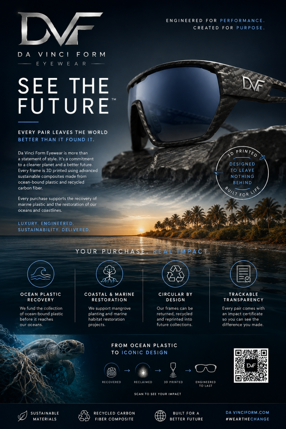 DVF Eyewear sustainability and materials